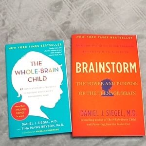 Whole brain child and Brainstorm books